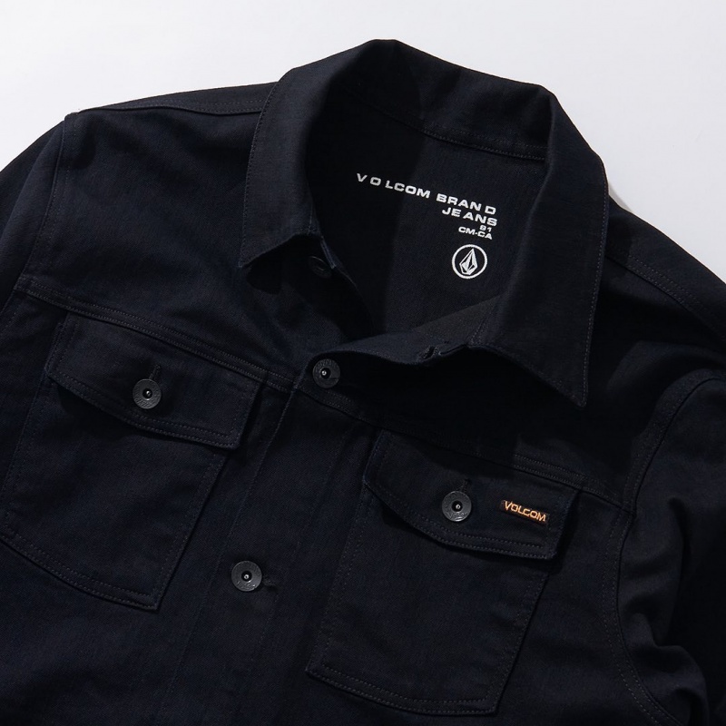 Jaqueta Leve Volcom Stereo Stone Preto